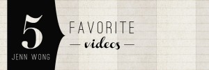 Five Favorite Videos of 2012 by Jenn Wong