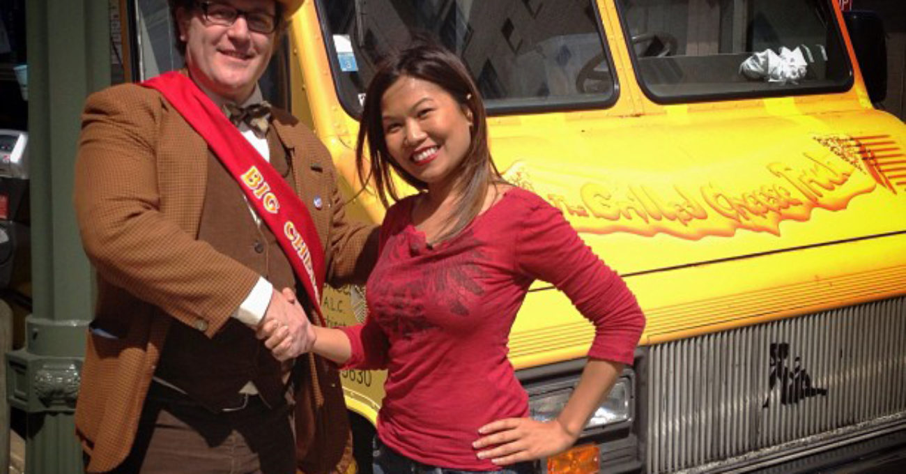 Jenn Wong meets the Mayor of Cheese