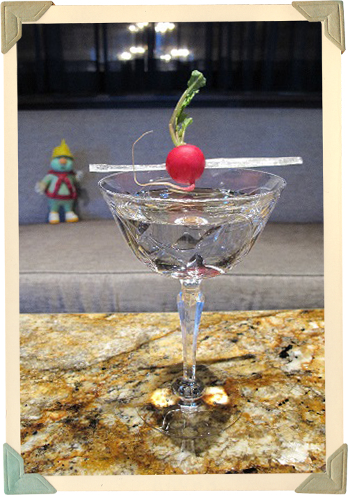 "Enjoy the Architecture" cocktail for the 30th Anniversary of Jim Henson's Fraggle Rock