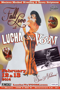 Lucha Vavoom Valentines 2014