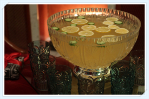 Travelling Emporium Punch with Hendricks Gin