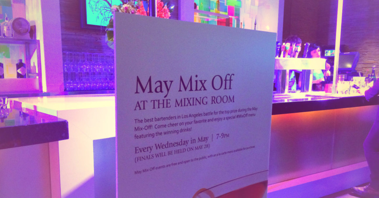 May Mix Off at the Mixing Room at the JW Mariott