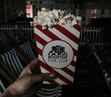 Popcorn at the Rooftop Film Club